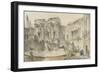 Fontaine monumentale-Hubert Robert-Framed Giclee Print