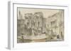 Fontaine monumentale-Hubert Robert-Framed Giclee Print