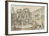 Fontaine monumentale-Hubert Robert-Framed Giclee Print