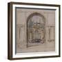 Fontaine-Fabrizio Boschi-Framed Giclee Print