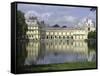 Fontainebleau : Aile de la Galerie François Ier, façade sur la cour de la Fontaine.-null-Framed Stretched Canvas