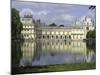 Fontainebleau : Aile de la Galerie François Ier, façade sur la cour de la Fontaine.-null-Mounted Giclee Print