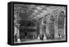 Fontainebleau Inter.-Thomas Allom-Framed Stretched Canvas
