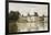 Fontainebleau - View of the Chateau and Lake-Jean-Baptiste-Camille Corot-Framed Giclee Print