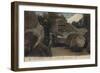 Fontainebleu, La Foret, Le Rocher De Milet Et De Rousseau-null-Framed Giclee Print
