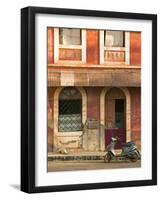Fontainhas Area, Goa, Panaji, India-Walter Bibikow-Framed Photographic Print