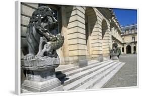 Fontana Court, Palace of Fontainebleau-null-Framed Photographic Print