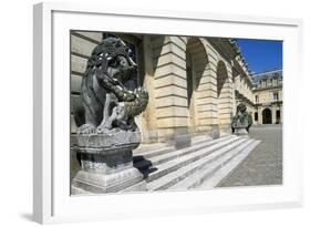 Fontana Court, Palace of Fontainebleau-null-Framed Photographic Print