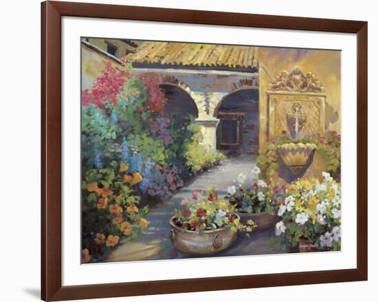 Fontana d'Oro-Carolyne Hawley-Framed Art Print