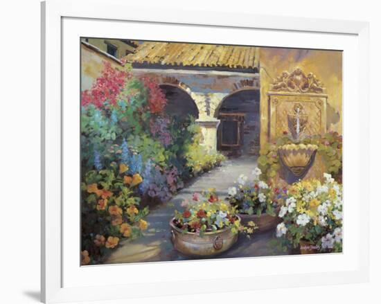 Fontana d'Oro-Carolyne Hawley-Framed Art Print