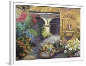 Fontana d'Oro-Carolyne Hawley-Framed Art Print