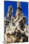Fontana Dei Quattro Fiumi-Eleanor Scriven-Mounted Photographic Print