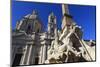 Fontana Dei Quattro Fiumi-Eleanor Scriven-Mounted Photographic Print