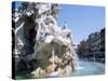 Fontana Dei Quattro Flumi, Piazza Navona, Rome, Italy-Gavin Hellier-Stretched Canvas