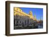 Fontana del Nettuno and Fontana dei Quattro Fiumi in Piazza Navona, Rome, Lazio, Italy, Europe-Hans-Peter Merten-Framed Photographic Print