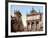 Fontana dell'Acqua Felice, 1890s-Science Source-Framed Giclee Print