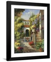 Fontana di Cortile-Harvey-Framed Art Print