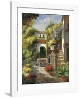 Fontana di Cortile-Harvey-Framed Art Print