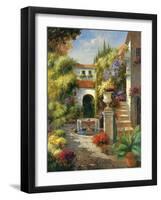 Fontana di Cortile-Harvey-Framed Art Print