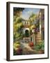 Fontana di Cortile-Harvey-Framed Art Print