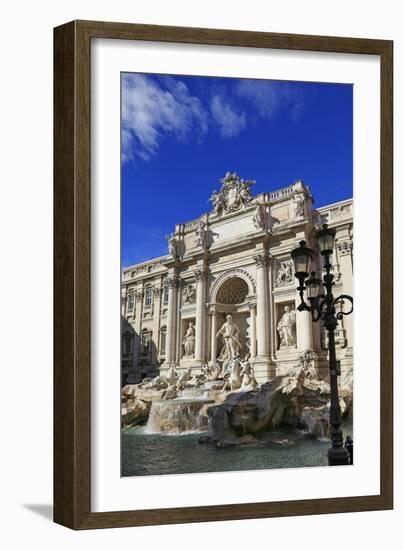 Fontana di Trevi, Rome, Lazio, Italy, Europe-Hans-Peter Merten-Framed Photographic Print