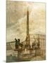 Fontana Obelisko-Giclee Studio-Mounted Giclee Print