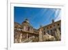 Fontana Pretoria in Piazza Pretoria, with the Dome of Chiesa San Giuseppe Ai Teatini in Palermo-Martin Child-Framed Photographic Print