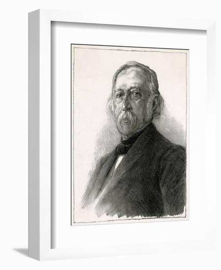 Fontane-Max Liebermann-Framed Art Print