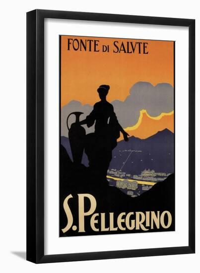 Fonte Di Salvte-null-Framed Giclee Print