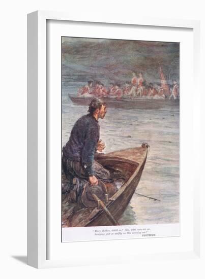 Fontenoy: Mary Mother, Shield Us! Say What Men are Ye-William Rainey-Framed Giclee Print