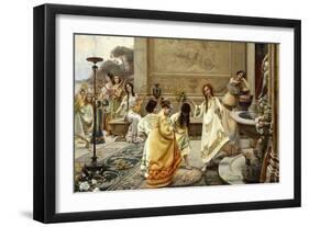 Fontinales: Feast of the Fountains-Emilio Vasarri-Framed Giclee Print