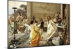 Fontinales: Feast of the Fountains-Emilio Vasarri-Mounted Giclee Print