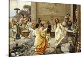 Fontinales: Feast of the Fountains-Emilio Vasarri-Stretched Canvas