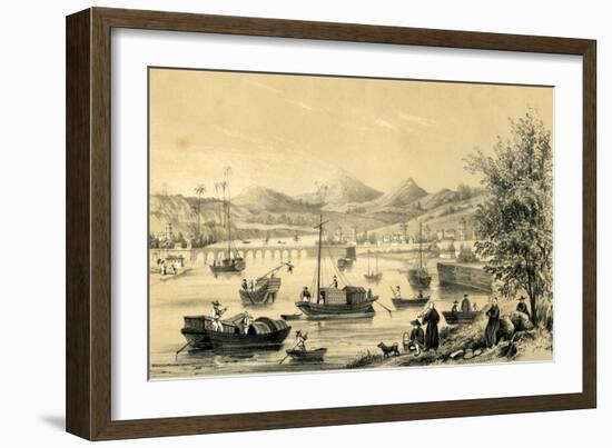 Foo Choo Foo, One of the Five Ports Opened by the Late Treaty to British Commerce, 1847-Piqua Piqua-Framed Giclee Print