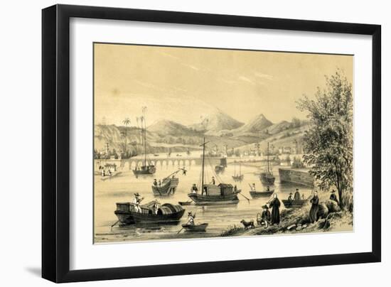 Foo Choo Foo, One of the Five Ports Opened by the Late Treaty to British Commerce, 1847-Piqua Piqua-Framed Giclee Print