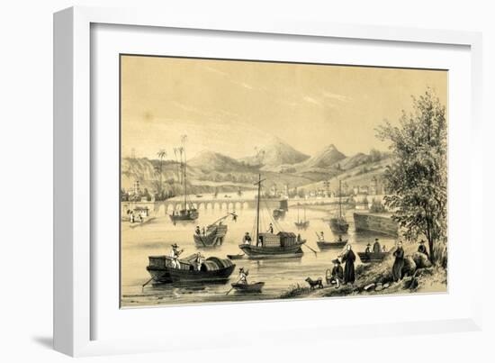 Foo Choo Foo, One of the Five Ports Opened by the Late Treaty to British Commerce, 1847-Piqua Piqua-Framed Giclee Print