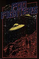 Foo Fighters ? UFO-null-Lamina Framed Poster