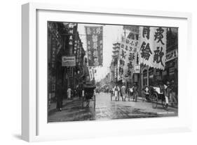 Foochow Road, Shanghai, China, 20th Century-null-Framed Giclee Print