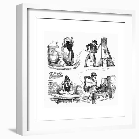 Food Adulteration, 1845-null-Framed Giclee Print