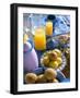 Food and Drink on Board a Catamaran, Praslin, Seychelles, Indian Ocean, Africa-Bruno Barbier-Framed Photographic Print