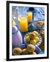 Food and Drink on Board a Catamaran, Praslin, Seychelles, Indian Ocean, Africa-Bruno Barbier-Framed Photographic Print