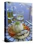 Food and Drink on Board a Catamaran, Praslin, Seychelles, Indian Ocean, Africa-Bruno Barbier-Stretched Canvas