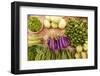Food at market, Vientiane, Capital of Laos, Southeast Asia-Tom Haseltine-Framed Photographic Print