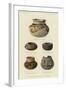 Food Bowls from Chevlon, Homolobi and Four-Mile, Arizona-null-Framed Giclee Print