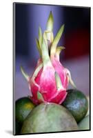 Food buffet in a restaurant, fresh fruits and dragon fruit, Dalat, Vietnam, Indochina-Godong-Mounted Photographic Print