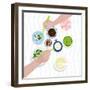 Food By @Melisswoks-Claire Huntley-Framed Giclee Print