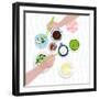 Food By @Melisswoks-Claire Huntley-Framed Giclee Print