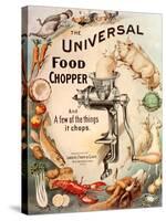 Food Choppers Mincers the Universal Cooking Appliances Gadgets, USA, 1890-null-Stretched Canvas