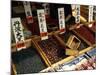 Food for Sale at the Tsukiji Market, Tokyo, Japan-Nancy & Steve Ross-Mounted Photographic Print