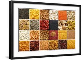 Food Ingredients Collection-ibogdan-Framed Art Print